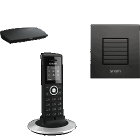 Snom M325 kit VoIP Base + DECT + Rpteur M5