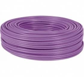 Câble RPC violet monobrin F/UTP CAT5e LSOH 100 M