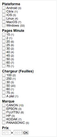 Sélection facile sur NetWalkerStore Sélection facile sur NetWalkerStore