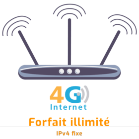 Connexion internet professionnelle 4G illimit