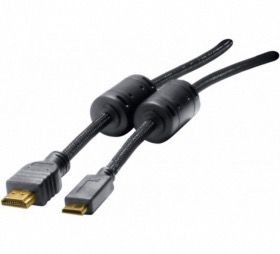 Cordon HDMI High Speed mini HDMI - longueur 2 mtres