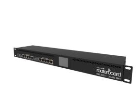 Routeur 10 ports giga 1 SFP Mikrotik RB3011UiAS-RM