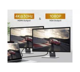 Station d'accueil USB-C 8 en 1 + chargeur 100W