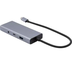 Station d'accueil USB-C 9 en 1 double écran PD 100W