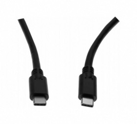 Cordon USB 3.1 Gen2 type C M/M 1 m noir