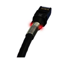 Cable PatchSee Cat. 6a U/FTP 9,7 m à repérage lumineux