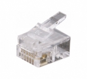 Connecteurs RJ12 en sachet de 10