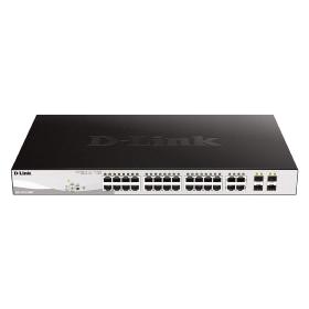 Switch D-LINK Smart+ 24 ports giga PoE 370W 4 SFP