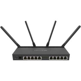 Routeur WiFi ac 10 ports giga 1 SFP+ Mikrotik RB4011iGS
