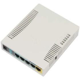 Routeur WiFi 5 ports 1 PoE Mikrotik RB951UI-2HND