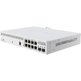 Switch Cloud 8 ports giga PoE 2 SFP+ Mikrotik CSS610