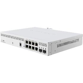 Switch Cloud 8 ports giga PoE 2 SFP+ Mikrotik CSS610