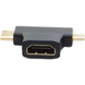 Adaptateur mini et micro HDMI vers HDMI