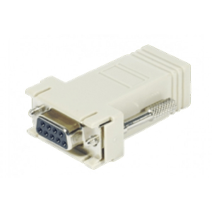 Adaptateur RJ45 F vers DB9 F