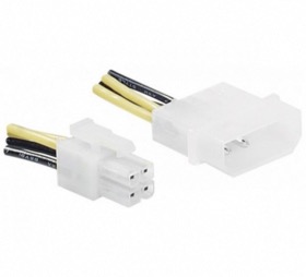 Adaptateur alimentation ATX P4 pour carte mre