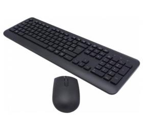 Pack clavier souris sans fil 2,4Ghz noir