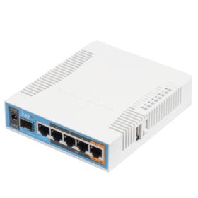 afficher l'article Routeur WiFi 5 ports giga 1 SFP Mikrotik RB962UiGS-5HacT2HnT