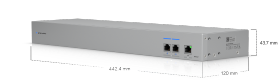 Switch UniFi 3 RJ45 10G 1 RJ45 Ubiquiti USW-WAN-RJ45-EU