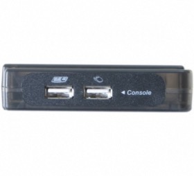 Pocket switch KVM VGA/USB 2 ports