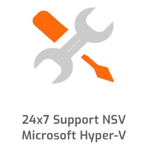 24X7 Support 5 ans pour NSV 10 Microsoft Hyper-V