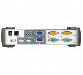 Switch KVM ATEN CS1742 VGA/USB 2 ports Dual screen