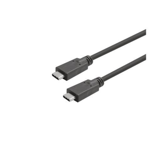 Cordon USB 3.2 type C 20 Gbps 2 m Tesca