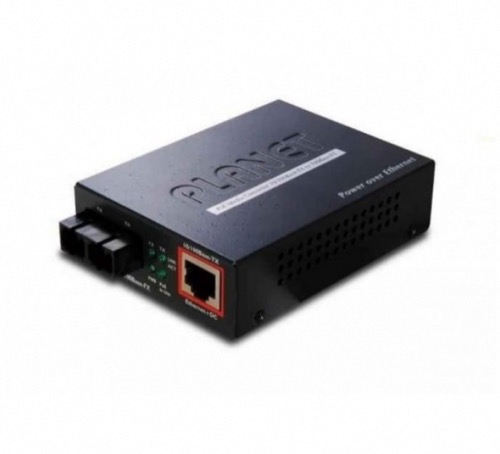 Convertisseur fibre optique PoE Planet FTP802