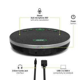 Speakerphone USB pour conférence Port Design