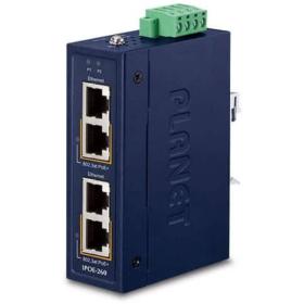 Injecteur industriel Gigabit PoE+ 72W Planet IPOE-260-12V