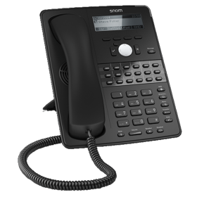 Téléphone SIP Snom D725 12 comptes Noir USB
