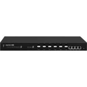 EdgeSwitch 12 ports SFP 2 ports RJ45 giga Ubiquiti