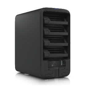 NAS tour UniFi Ubiquiti 4 baies UNAS-4 noir