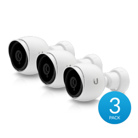 Caméra IP extérieure UniFi G3 Bullet HD Ubiquiti pack de 3