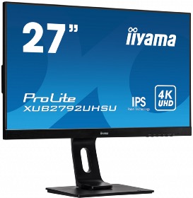 afficher l'article Moniteur LED IPS 27 pouces 4K IIYAMA XUB2792UHSU-B1