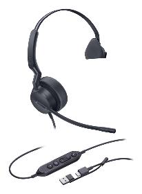 Casque USB A/C mono Teams et UC Yealink UH42T