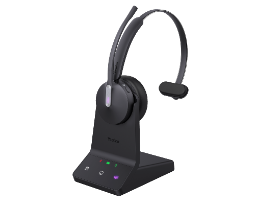 Casque mono DECT Bluetooth Yealink WH64 UC et Teams