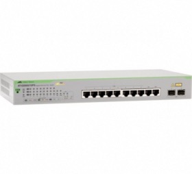 Switch 8 ports Gigabit Poe+ 2 SFP Allied Telesis AT-GS950/10PS