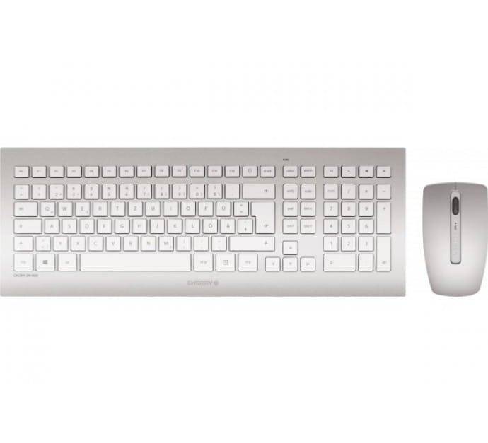 Achat pack clavier souris sans fil blanc/argent DW 8000