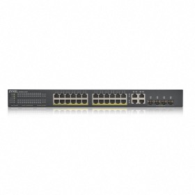 Switch 24 ports giga PoE+ 4 combo SFP Zyxel GS1920-24HPv2