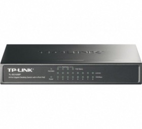 Switch 8 ports gigabit TP-Link TP-SG1008P (4 PoE 53W)