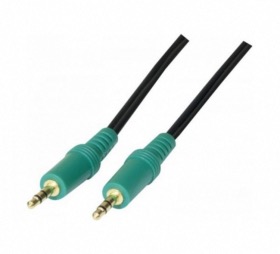 Cordon audio stéréo jack 3,5 mm 1,8 m