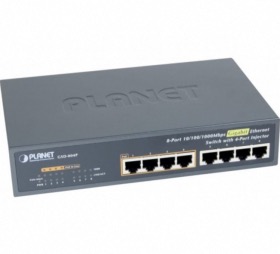 Switch 8 ports Gigabit Planet GSD-804P (4 PoE 65W)