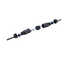 Embase de traversée RJ45 CAT6a étanche avec manchons