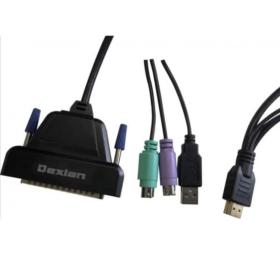Console KVM 19 courte rackable 1 port HDMI/USB