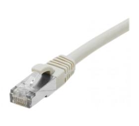 Cble RJ45 Cat 6a Blind Snagless LSOH gris - 50 cm