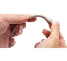 Câble RJ45 CAT6a F/FTP manchon coudable blanc 3 m