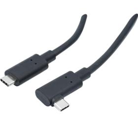 Cordon USB 3.2 Gen2 type C M/M 10 m noir