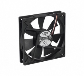 Ventilateur pour boitier 12V 3 fils 120x120x25