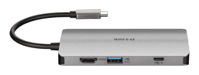 Hub USB-C 8 en 1 D-Link DUB-M810