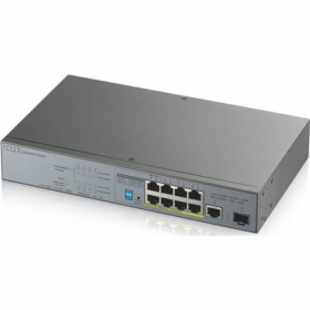 Switch 8 ports giga PoE 130W 1 SFP Zyxel GS1300-10HP